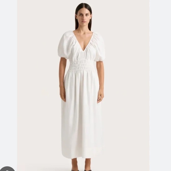 Faithfull the Brand Dresses & Skirts - NWT Faithfull The Brand Geriba Midi Bridal Dress White